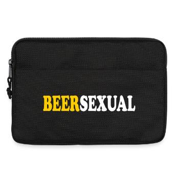 beersexual - Laptoptasche 13" - Schwarz - Vorne