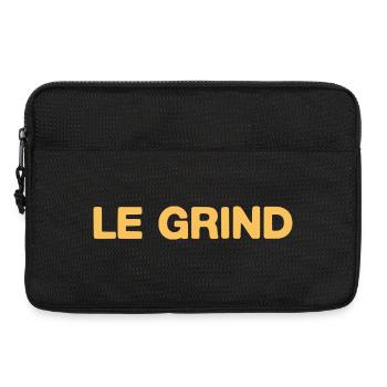 Le Grind – Motivierender Hustle Spruch - Laptoptasche 13" - Schwarz - Vorne