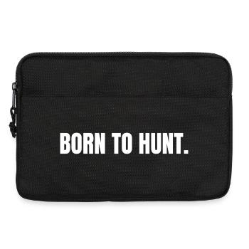 BORN TO HUNT Carnivore Outdoor Statement - Laptop bag 13" - black - Front