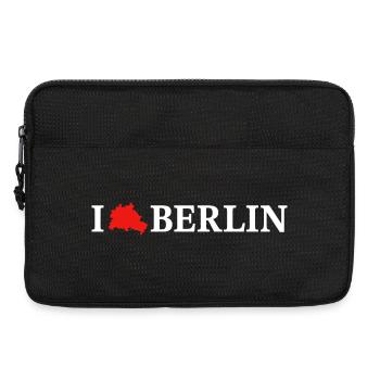 I love Berlin - Laptoptasche 13" - Schwarz - Vorne