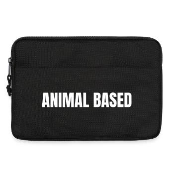 À BASE ANIMALE | Carnivore | Mode de vie ancestral - Sacoche pour ordinateur portable 13 pouces - noir - Devant