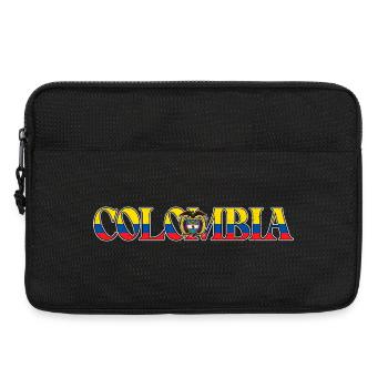 Colombian Flag Colombia Love - Laptop bag 13" - black - Front