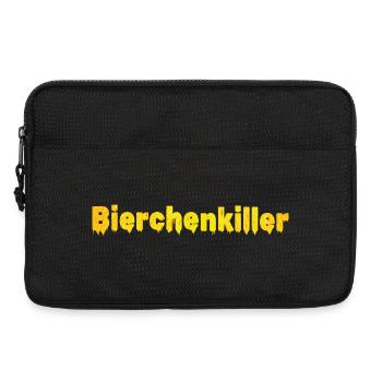 Bierchenkiller, Biertrinker, Bierchen, Bier - Laptoptasche 13" - Schwarz - Vorne
