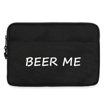 Beer Me Bannière de brassage manuscrite - Sacoche pour ordinateur portable 13 pouces - noir - Devant