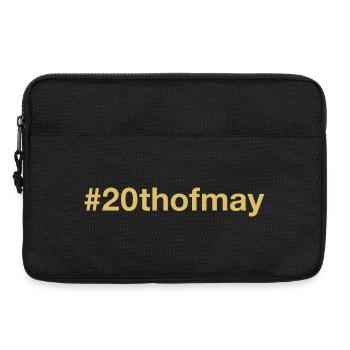 born on May 20 Birthday birthday - Laptop bag 13" - black - Front