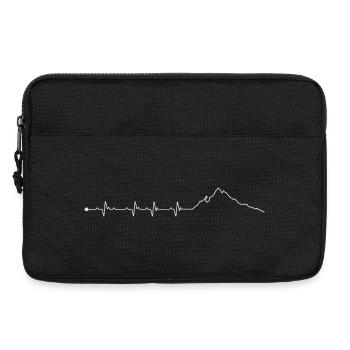 Berg-Puls - Laptoptasche 13" - Schwarz - Vorne