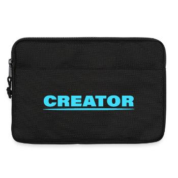 CRÉATEUR - Sacoche pour ordinateur portable 13 pouces - noir - Devant