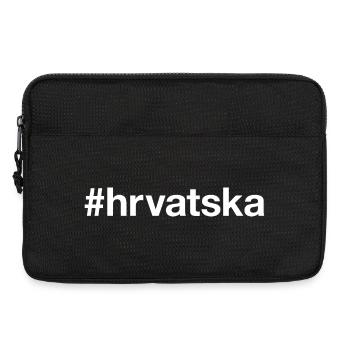 HRVATSKA Croatia Kroatien Hashtag - Laptoptasche 13" - Schwarz - Vorne