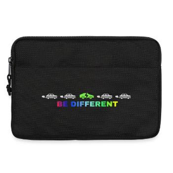 Be different - Laptoptasche 13" - Schwarz - Vorne