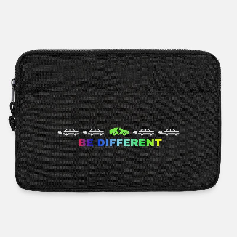 Be different - Laptoptasche 13" - Schwarz