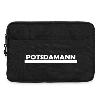 POTSDAMANN - Laptoptasche 13" - Schwarz - Vorne
