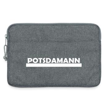POTSDAMANN - Laptoptasche 13" - Grau meliert - Vorne