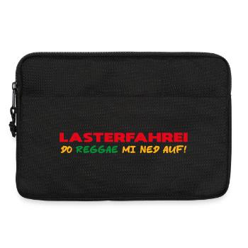 LASTERFAHREI - Do Reggae Mi Ned Auf! (3-Farbig) - Laptoptasche 13" - Schwarz - Vorne