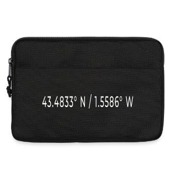 ATLANTEA GPS BIARRITZ - Laptoptasche 13" - Schwarz - Vorne