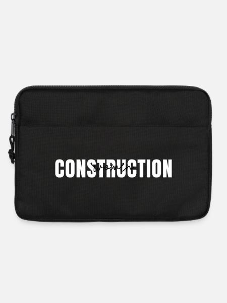Women in Construction/Engineering Graduation Gift - Laptop bag 13" - black