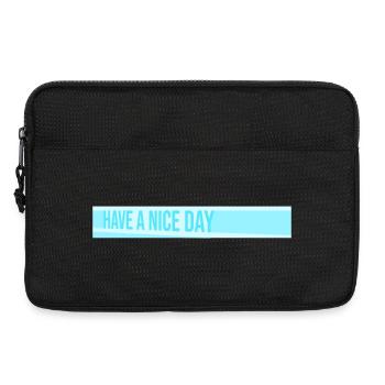 Have A Nice Day Funny Sarcastic Saying Cute - Laptop bag 13" - black - Front