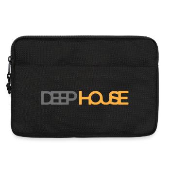 Deep House Remix Summer Festival Dance Clubbing - Laptop bag 13" - black - Front