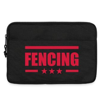 Fencing - Laptoptasche 13" - Schwarz - Vorne