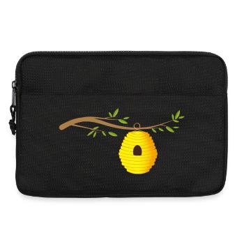 Ruche sur une branche Ruche sauvage - Sacoche pour ordinateur portable 13 pouces - noir - Devant