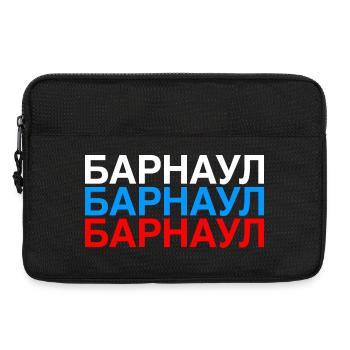 BARNAOUL Drapeau de la Russie - Sacoche pour ordinateur portable 13 pouces - noir - Devant