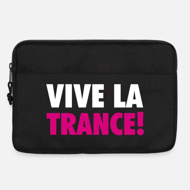 Vive La Trance! (pink) - Laptop bag 13" - black