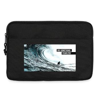 Do Something Fearless - Laptop bag 13" - black - Front