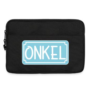 Geschenke für ONKEL - ONKEL WERDEN - Laptoptasche 13" - Schwarz - Vorne