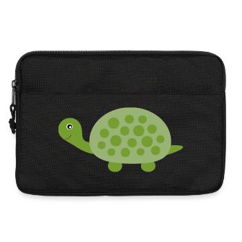 Tortue Tortues - Sacoche pour ordinateur portable 13 pouces - noir - Devant