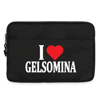 T-Shirt Ich liebe Gelsomina T-Shirt Geschenkidee - Laptoptasche 13" - Schwarz - Vorne