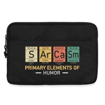 Sarcasm Humor - Laptop bag 13" - black - Front