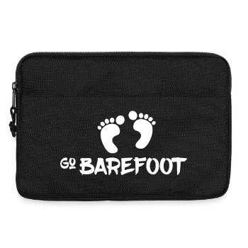 Go Barefoot - Barefoot Running - Laptop bag 13" - black - Front