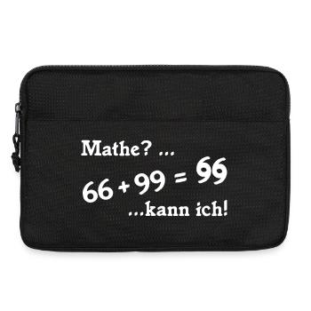 66plus99 v2 weiß - Laptoptasche 13" - Schwarz - Vorne
