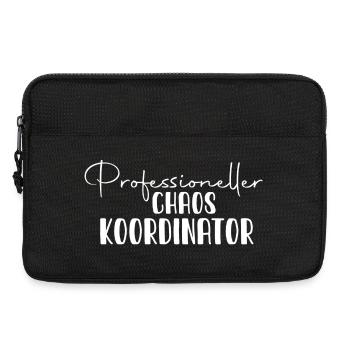 Professioneller Chaos Koordinator - Laptoptasche 13" - Schwarz - Vorne