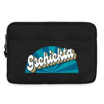 Gschicka - un homme habile et talentueux - Sacoche pour ordinateur portable 13 pouces - noir - Devant