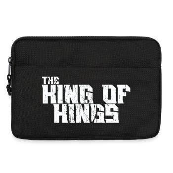 König der Könige der Könige imposante Typografie - Laptoptasche 13" - Schwarz - Vorne
