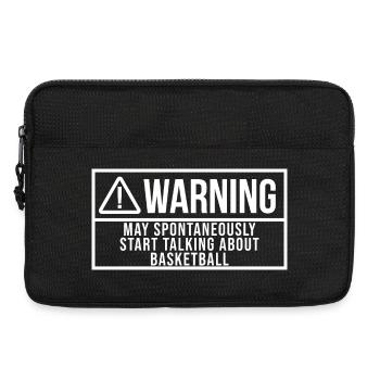 Basketball - Laptoptasche 13" - Schwarz - Vorne