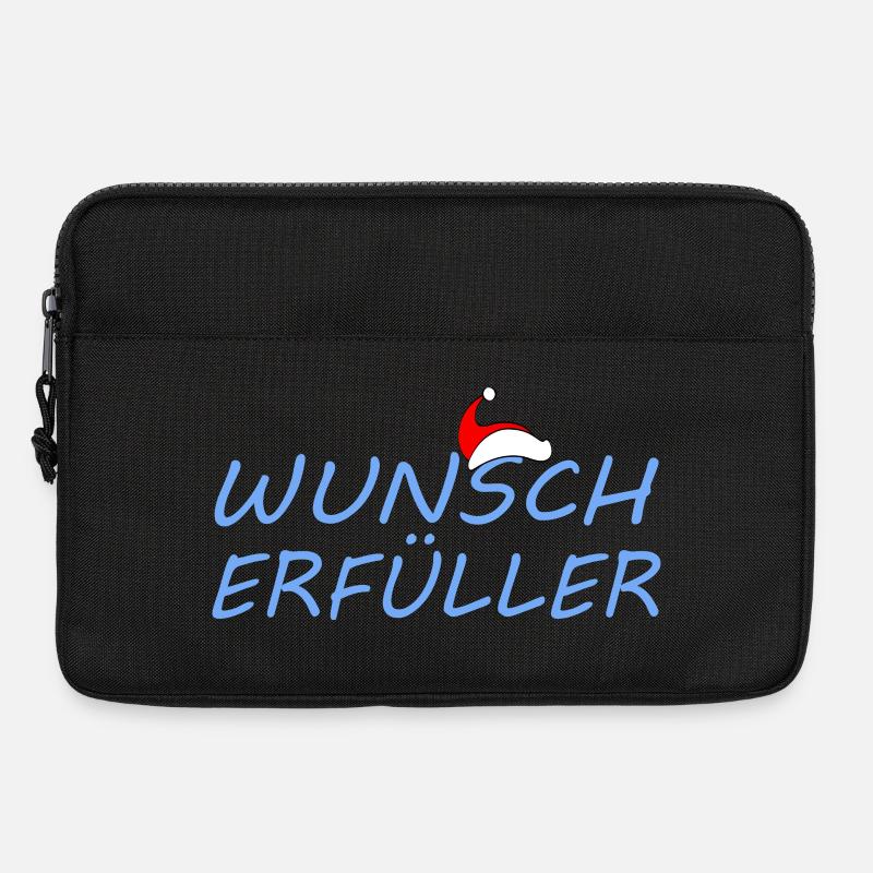 WUNSCHERFÜLLER - Laptoptasche 13" - Schwarz