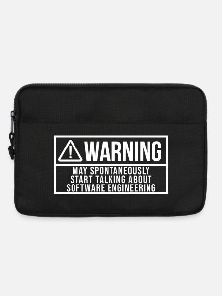 Softwareingenieur Softwareingenieur - Laptoptasche 13" - Schwarz