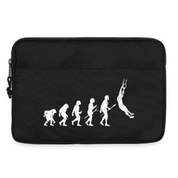 Evolution to Climber Silhouette - Laptop bag 13" - black - Front