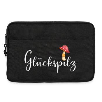 Lucky devil - Laptop bag 13" - black - Front