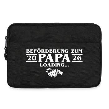 Announcing Pregnancy - Dad-to-be 2026 - Laptop bag 13" - black - Front