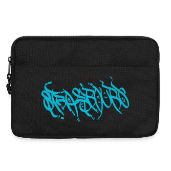 Strasbourg Graffiti Street Art - Laptop bag 13" - black - Front