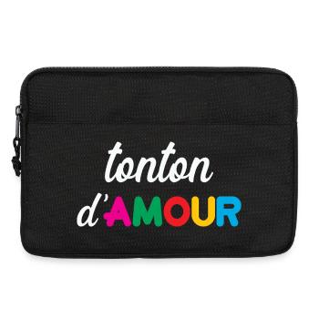 Uncle of Love - Family - Christmas - Laptop bag 13" - black - Front