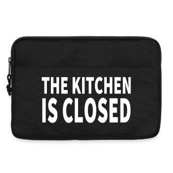 Kuchen - Laptoptasche 13" - Schwarz - Vorne