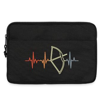 Bow Hunt Pulse Beat - Laptop bag 13" - black - Front