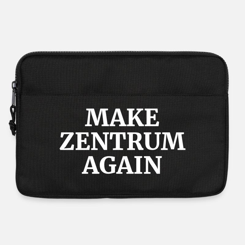 Make Zentrum Again - Laptoptasche 13" - Schwarz