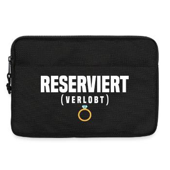 Verlobt - Laptoptasche 13" - Schwarz - Vorne