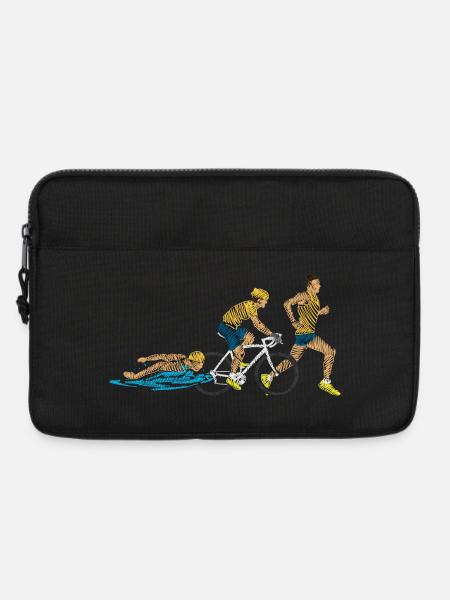 Triathlon Relay: Swim-Cycle-Run - Laptop bag 13" - black