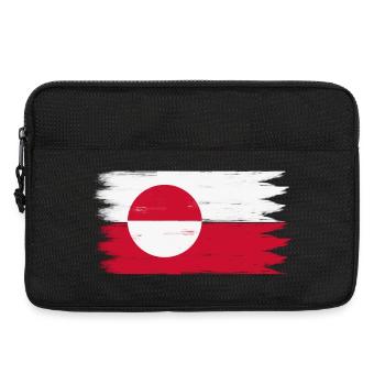 Flaggen liebe vintage  - Laptoptasche 13" - Schwarz - Vorne