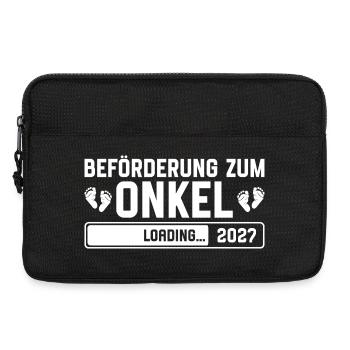 Promotion to Uncle 2027 loading - Laptop bag 13" - black - Front